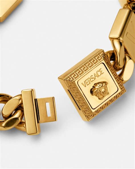 pulsera versace hombre|Pulseras de Versace .